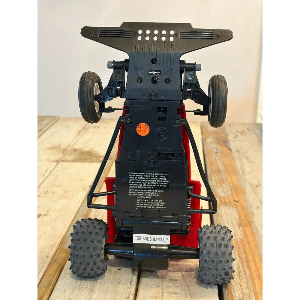 Vintage Acetec Turbo Equalizer RC Buggy Red Off Road Racing Car Made Korea WORKS